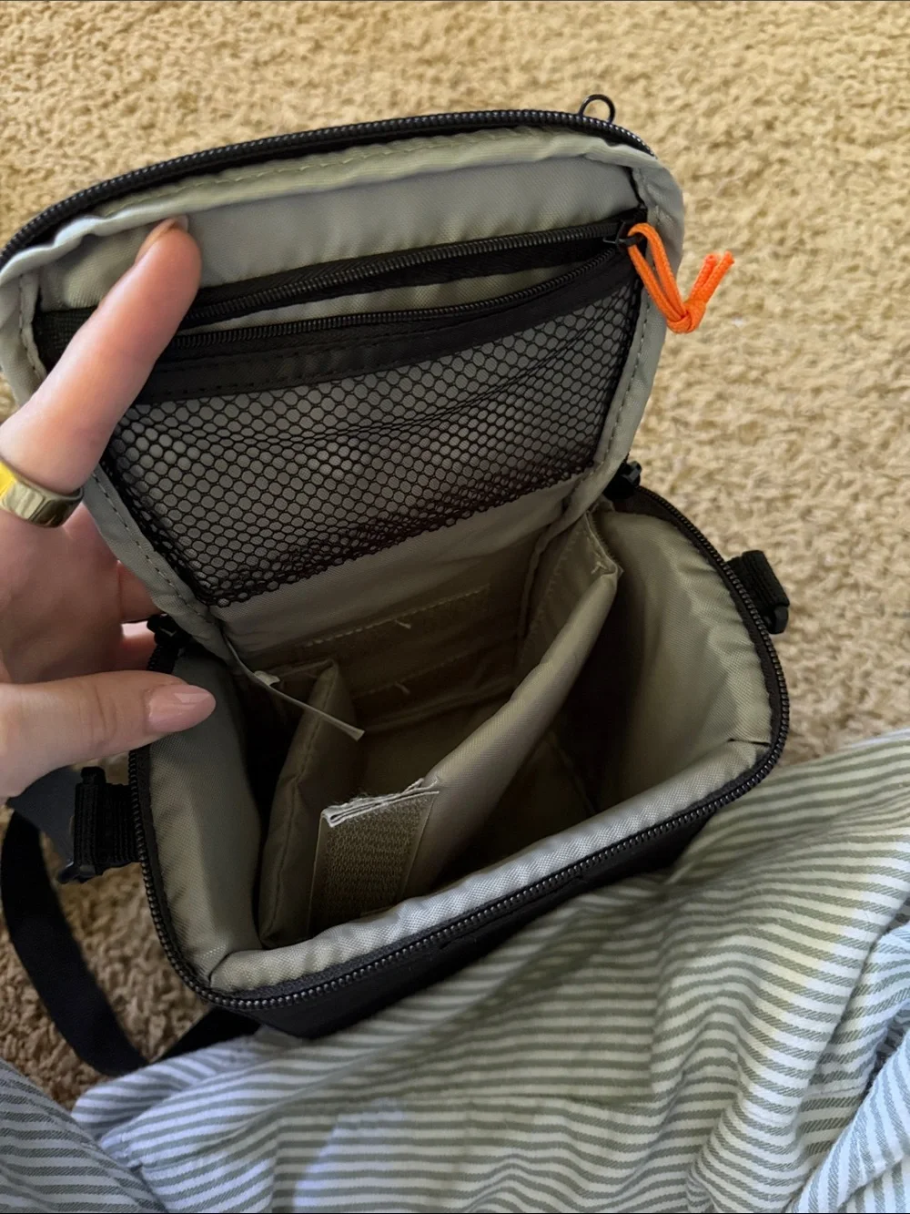 Lowepro Compact Black Camera Bag - Padded Carry Case